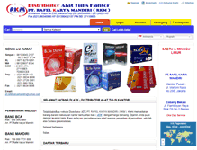 Tablet Screenshot of distributoratk.com